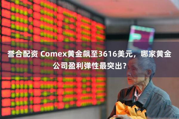 誉合配资 Comex黄金飙至3616美元，哪家黄金公司盈利弹性最突出？